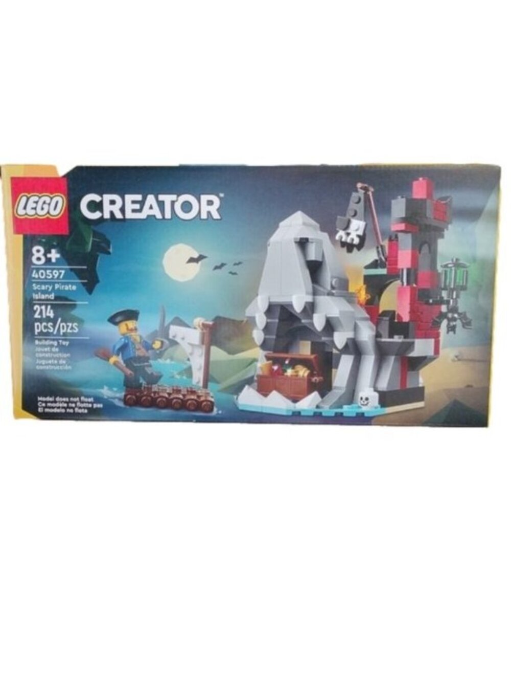 Lego 40597 Scary Pirate Island Building Set 214 pcs